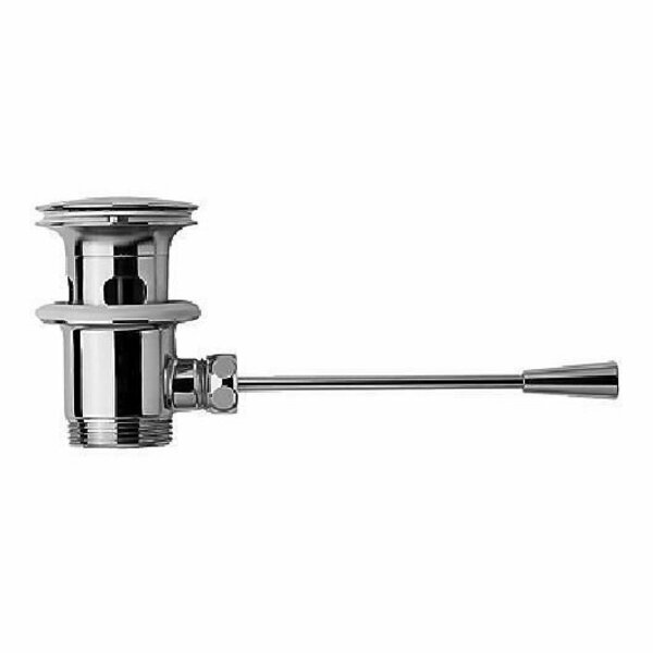 Duravit Pop-Up Basin Waste, Horiz.Lever With Tail-Piece Chrome 0050311092